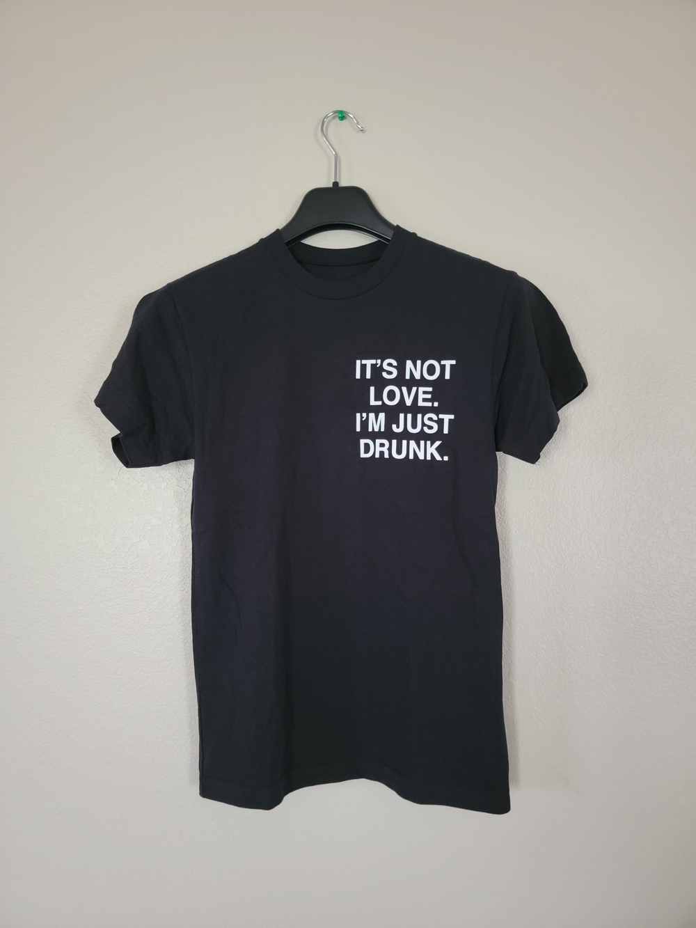Black Women's Short-Sleeve Assholes Live Forever Graphic Tee - 'It's Not Love'